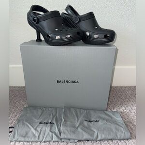 Balenciaga croc high heels size 38